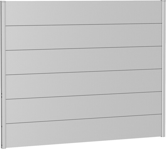 BIOHORT VEGGPANEL FOR LEVEGG UTEN AKRYLGLASS 180X135 SØLV METALLIC BIOHORT VEGGPANEL FOR LEVEGG UTEN AKRYLGLASS 180X135 SØLV METALLIC