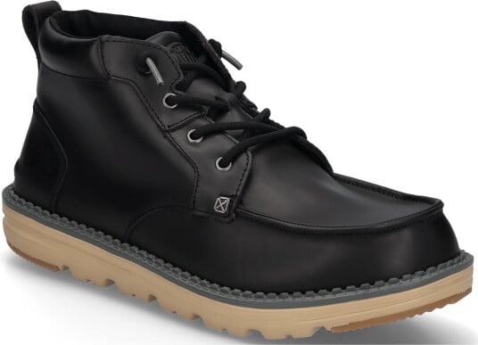 Hey Dude Flint Boot Leather - Black - 45