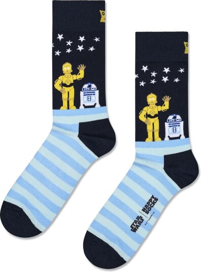 Happy Socks Star Wars™ Droid Friends Sock NAVY 41 46
