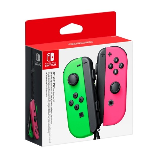 Nintendo Switch Joy Con green / pink