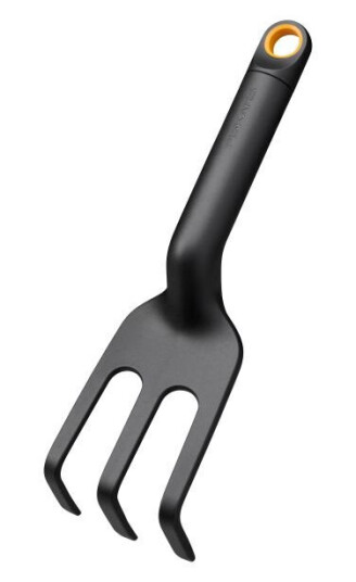 Fiskars Solid Kultivator 1072102 Ergonomisk Hageredskap 27,4 cm Svart
