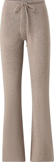 Gina Tricot Pyjamasunderdel Knitted loungewear trousers Brun