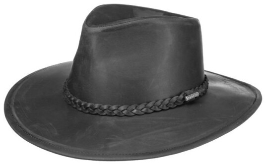 Stetson Western Buffalo Leather Black XL Stetson Western Buffalo Leather Black XL