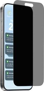 Puro Privacy Beskyttelsesglass 9H for iPhone 17 Pro Max - Antispionasje