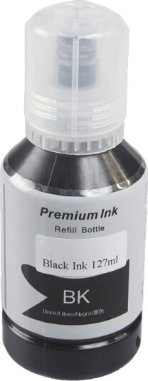Blekkpåfylling til Epson C13T03V14A / C13T03R140 / C13T00S14A / svart refill 127 ml / blekkrefill