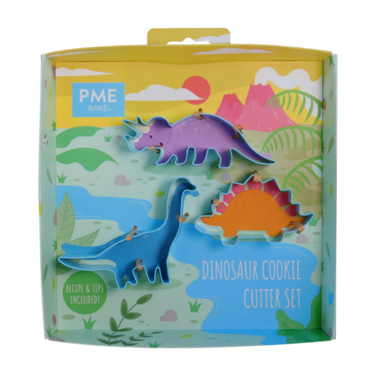 Pme Utstikkere Dinosaur Sett/3 