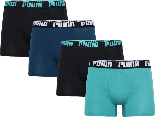 PUMA Puma Men Everyday Basic Boxer 4P Ecom Black S