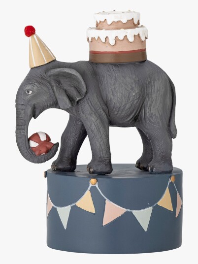 Bloomingville Flor Elefant Lysestake 18 cm Polyresin Bloomingville Flor Elefant Lysestake 18 cm Polyresin
