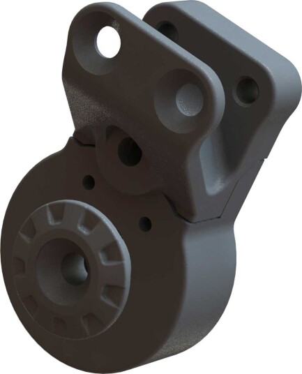 ARRMA ARA-3396 HD Direct Mount Servo Saver Black 25T