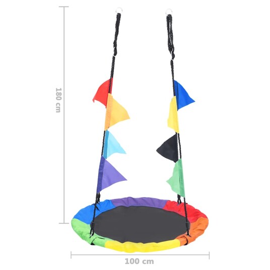 Regnbuehuske med flagg 100 cm 93144 Regnbuehuske med flagg 100 cm 93144