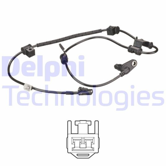 Sensor, ABS DELPHI SS21039