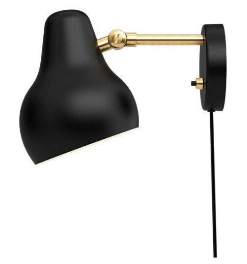 Louis Poulsen Louis Poulsen VL38 vegglampe Sort Louis Poulsen Louis Poulsen VL38 vegglampe Sort