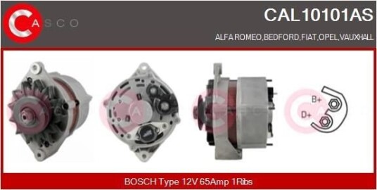 Dynamo CASCO CAL10101AS