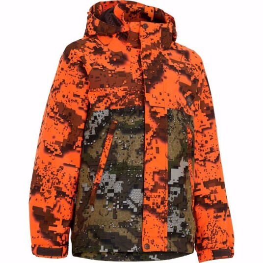 Swedteam Ridge JR Jakke DESOLVE® Fire/Veil 160 Swedteam Ridge JR Jakke DESOLVE® Fire/Veil 160