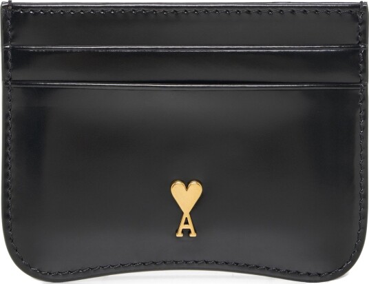 AMI Card Holder Black ONE SIZE AMI Card Holder Black ONE SIZE