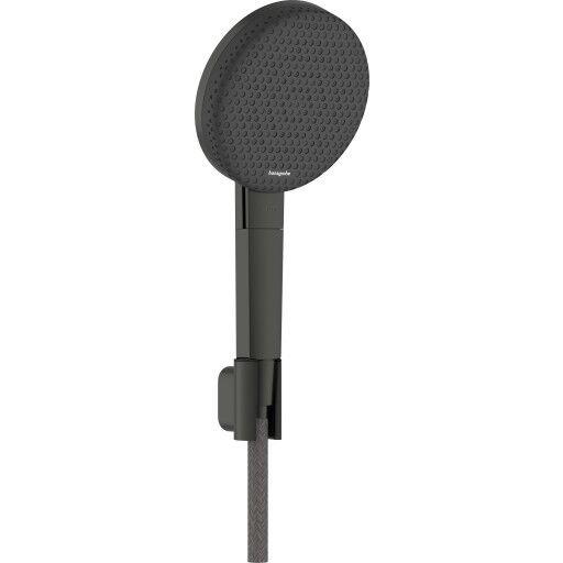 Hansgrohe Raindance Alive Select S dusjsett, vannsparende, børstet sort krom Hansgrohe Raindance Alive Select S dusjsett, vannsparende, børstet sort krom