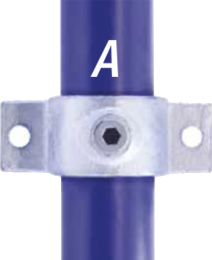 1" dobbeltsidig monteringsbrakett KEE CLAMP