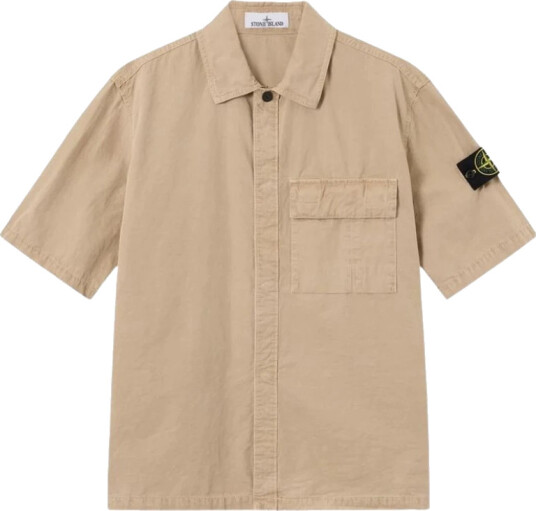 Stone Island Herre Skjorter Beige M,