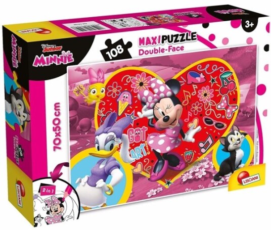 Lisciani Puzzle Df Supermaxi 108 Minnie 3 År