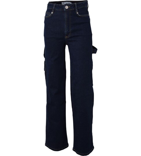 Hound Jeans Worker Denim Deep Blue Denim 8 år 128 Jeans Blå