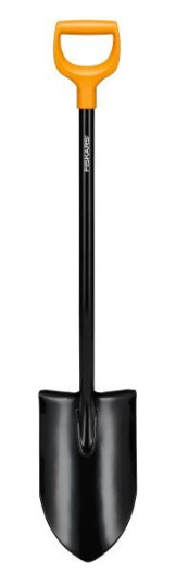 Fiskars Solid 1067516 Spade ekstra stort blad, Hageredskap