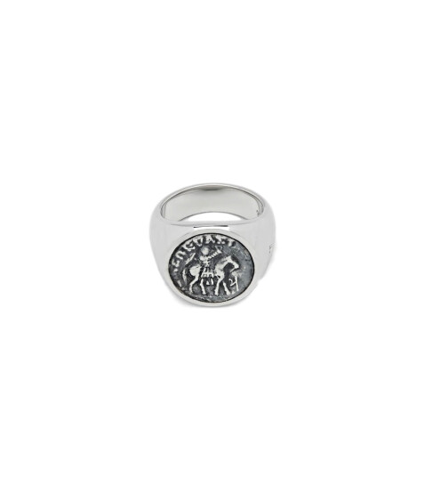 Tom Wood Jewellery Coin Ring Silver Ring Sølv  male 64
