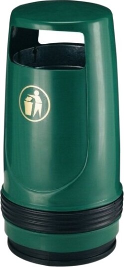 Udendørs Affaldsspand Merlin Grøn Pp 90 L Med Inderspand I Metal Nøgle Uv Resistent Til T... Udendørs Affaldsspand Merlin Grøn Pp 90 L Med Inderspand I Metal Nøgle Uv Resistent Til T...
