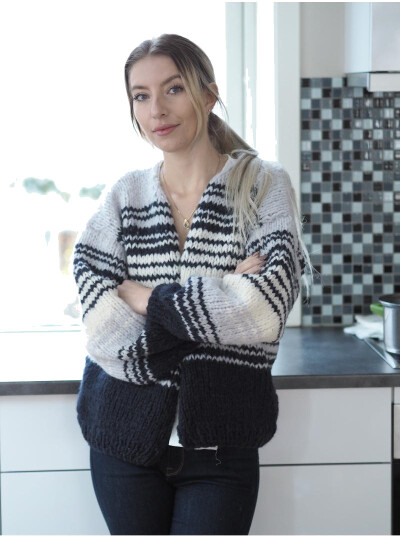 Knit Norway Chunky Comfy Cardigan Oppskrift Knit Norway Chunky Comfy Cardigan Oppskrift