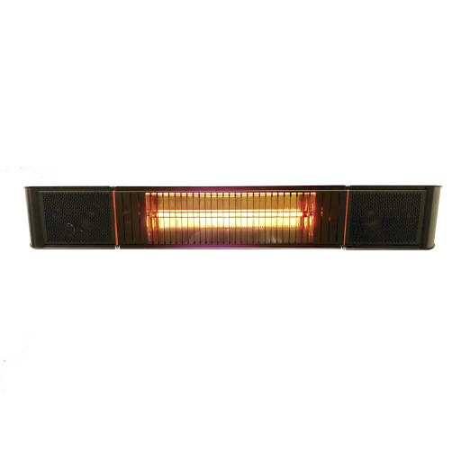 HEAT1 terrassevarmer veggmodell 2000 watt. APP for varme og musikk