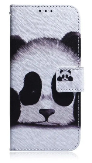 INCOVER Google Pixel 6 Pro Deksel i Kunstskinn med Lommebok og Trykk - Panda
