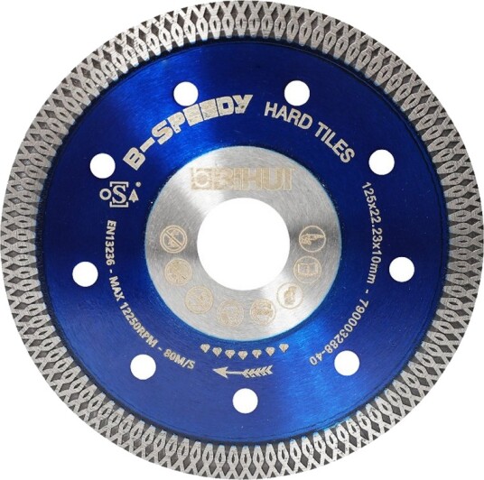 Bihui Diamantblad B-Speedy Ø125mm/22.2 DCDM 125