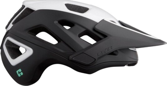 Lazer Jackal Kineticore MTB Hjelm Svart/Hvit