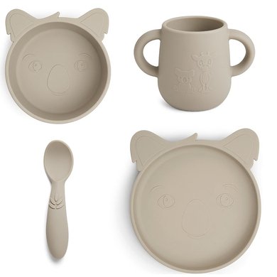 Nuuroo Servisesett Lykke Koala 4 stk, Brostein