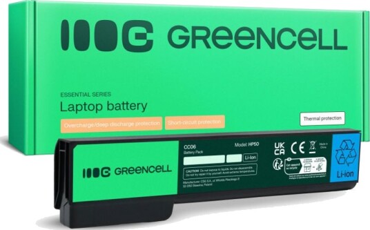 Green Cell Batteri til HP EliteBook 8460p/ProBook 6360b/6460b 4400mAh 11.1V HP50