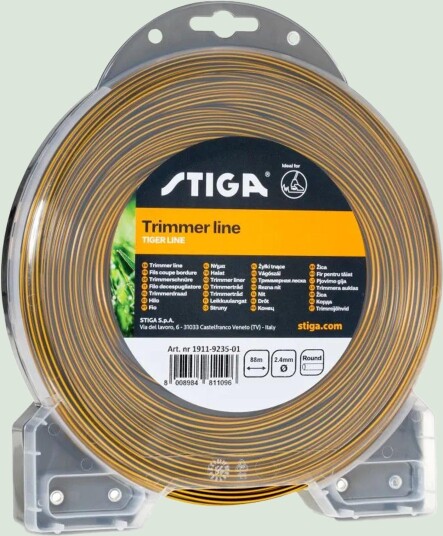 87 M TIGERTRÅD, Ø 2,4 MM, RUND