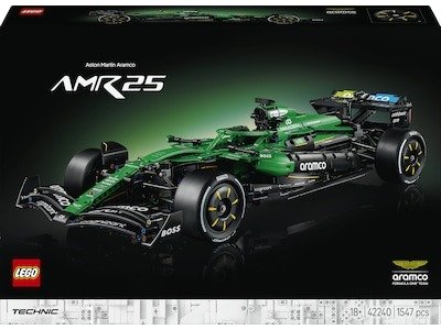 LEGO Technic Aston Martin Aramco AMR25 F1 bil 42240 LEGO Technic Aston Martin Aramco AMR25 F1 bil 42240