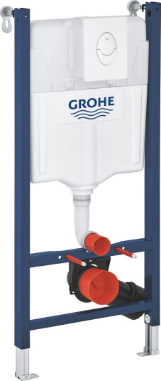 GROHE RAPID SL SISTERNE M/HVIT TRYKKPLATE