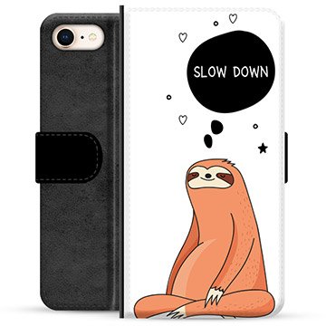 iPhone 7/8/SE (2020)/SE (2022) Premium Lommebok-deksel Slow Down