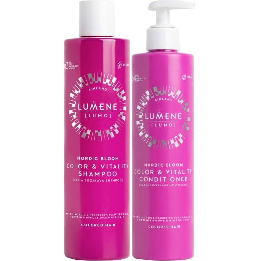 Lumene Nordic Bloom Color & Vitality Bundle Shampoo 300 ml & Condition Lumene Nordic Bloom Color & Vitality Bundle Shampoo 300 ml & Condition