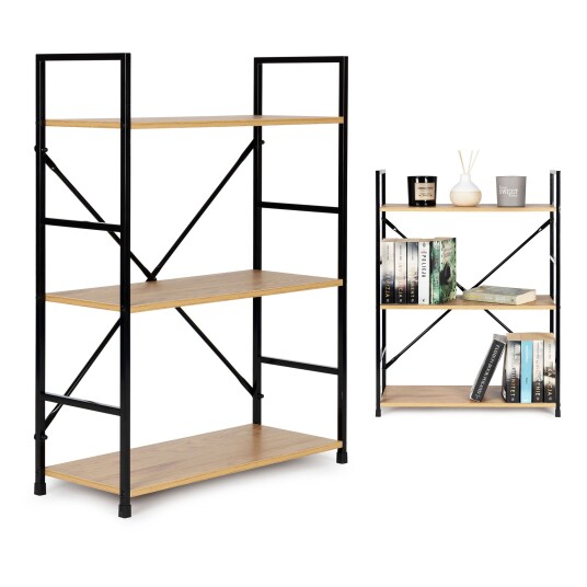 Selgro Trehylle metallramme LOFT ModernHome