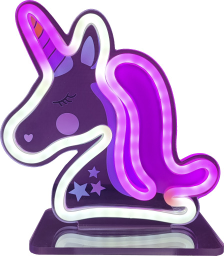 Veli Line Unicorn neonskilt
