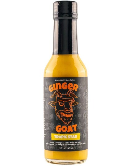 Ginger Goat Tropic Star   Mango Lemongrass & Star Anise Hot Sauce   148 ml Canada