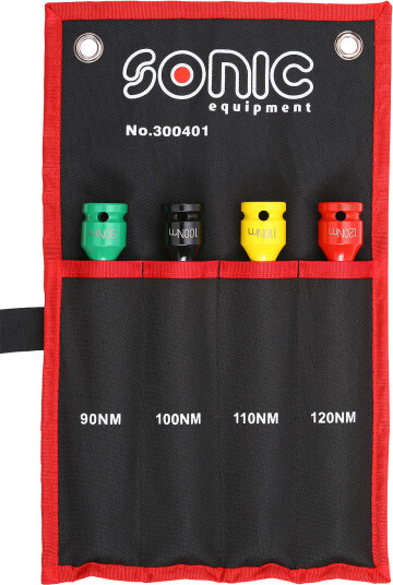 Dreiemoment stenger 90-120 Nm. Sett med 4 Pieces