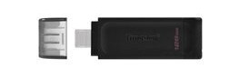 Kingston DataTraveler 70 128 GB USB-C 3.2 Gen 1 svart