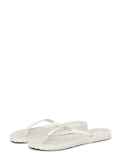 Ilse Jacobsen Flip Flops With Glitter Cream 36