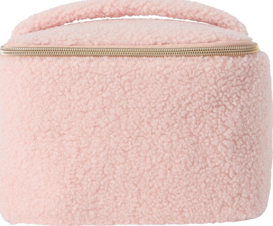 Soft Spell Blush Cloud Beauty Case Large Makeup Bag Teddy