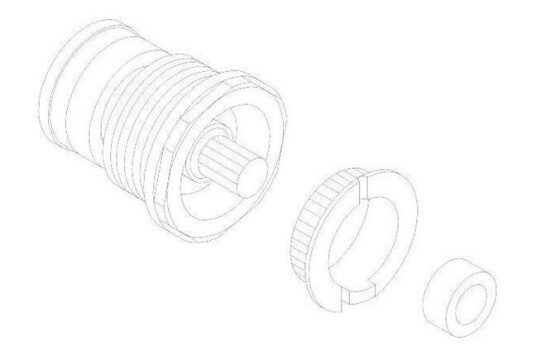 Damixa Avstengningsventil Reparasjonssett for Hydraulikk Damixa Avstengningsventil Reparasjonssett for Hydraulikk