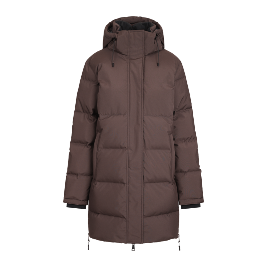 Ida Down Parka Black Coffee XS Technical padded parka