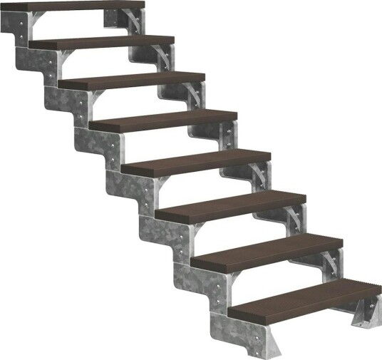 Hagetrapp Dolle Gardentop Trimax uten Rekkverk