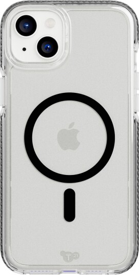 Tech21 EvoCrystal MagSafe deksel for iPhone 15 Plus Svart